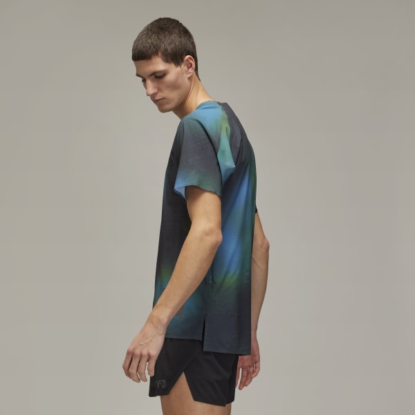 Tシャツ・カットソー Y-3 Men T-shirt Multicolor JL6880 MULTICOLOR Y-3 - グラフィックショートスリーブTシャツ / M REG AOP TEE