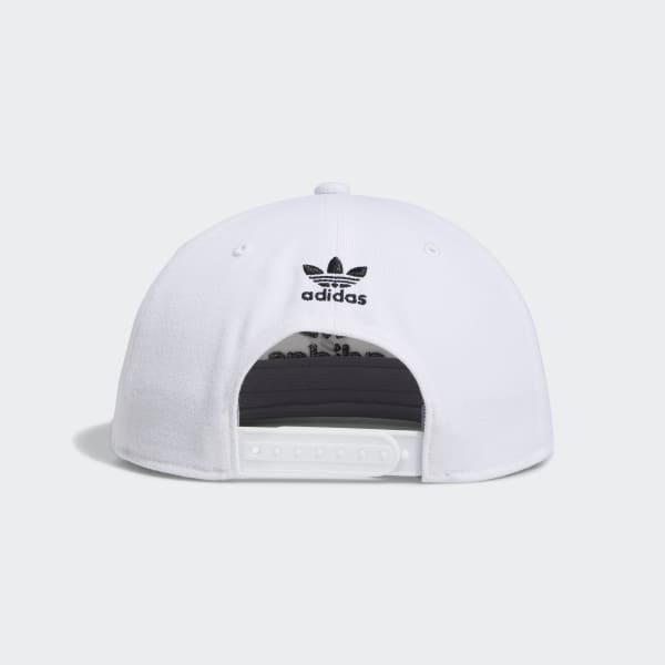 White Trefoil Snapback Hat CHC36A