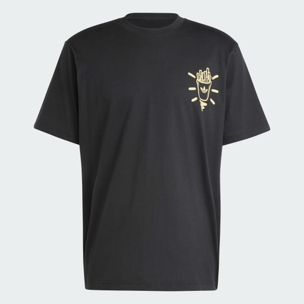 Sort adidas Originals T-shirt