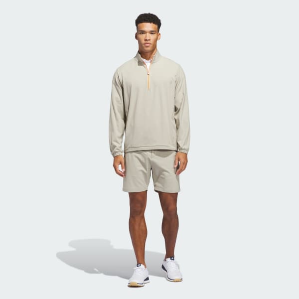 Brun ULTIMATE365 SET WOVEN QUARTER-ZIP SWEATSHIRT