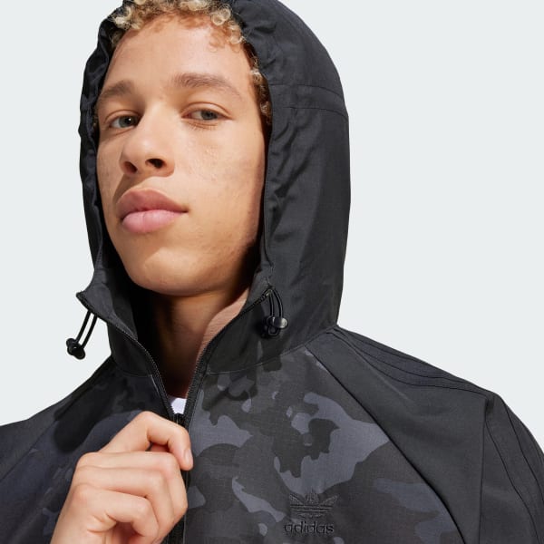 Camo Windbreaker