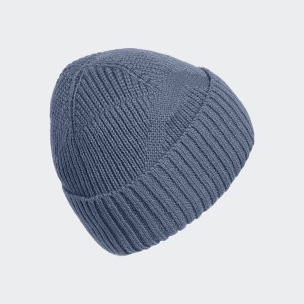 adidas Pine Knot Fold Beanie Blue Men s Training adidas US