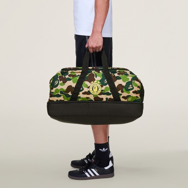 adidas BAPE DUFFLE BAG - Green | Free Shipping with adiClub