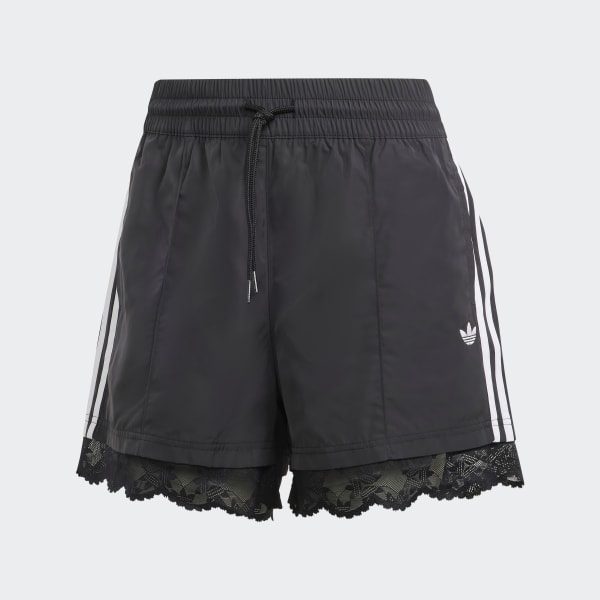 ★関税込★adidas★Lace Trim 3-Stripes Shorts White★ ☆関税込☆adidas☆Lace Trim 3-Stripes Shorts White☆ (adidas