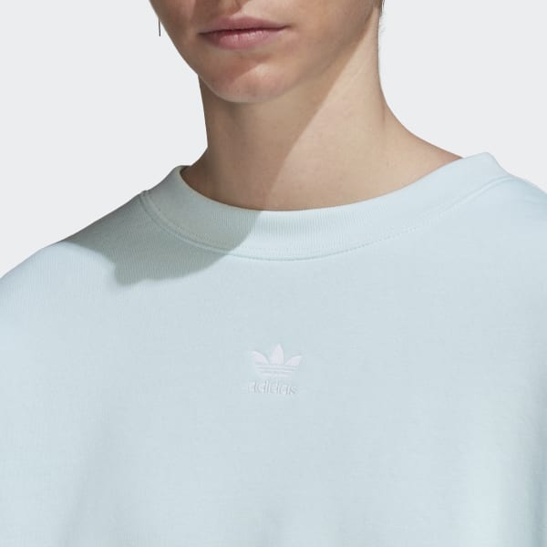 Azul Moletom Fleece Adicolor Essentials IZQ74
