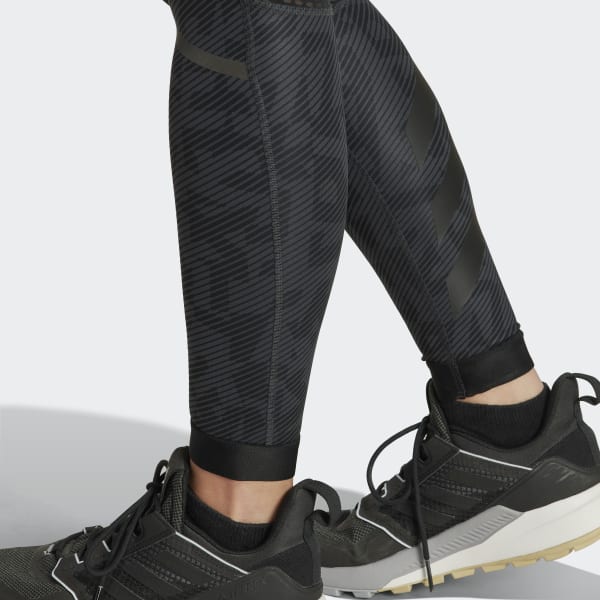 adidas TERREX Agravic Trail adidas Women\'s Hiking | | US Grey Running Leggings 