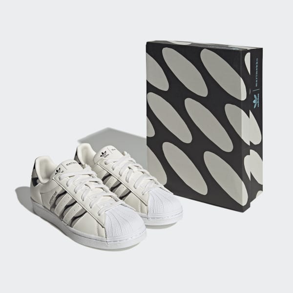 adidas x Marimekko Superstar Shoes - White | adidas Vietnam