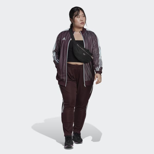 Red Tiro Tracksuit Bottoms (Plus Size) JKO88