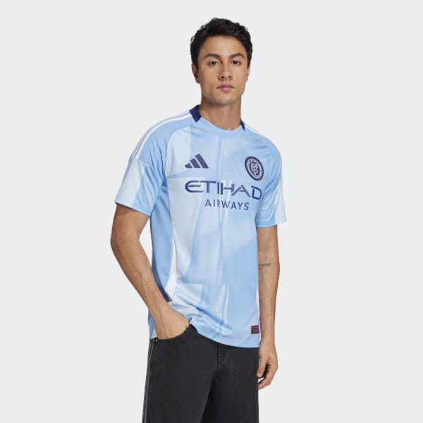 adidas New York City FC 25/26 Home Jersey - Blue | Free Shipping