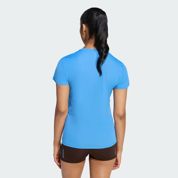 Azul Camiseta de Running Adizero Essentials