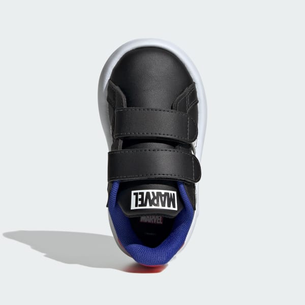 Negro Zapatillas adidas x Marvel Spider-Man Grand Court Kids