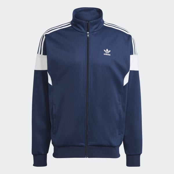 Azul Casaca Adicolor Classics Cut Line