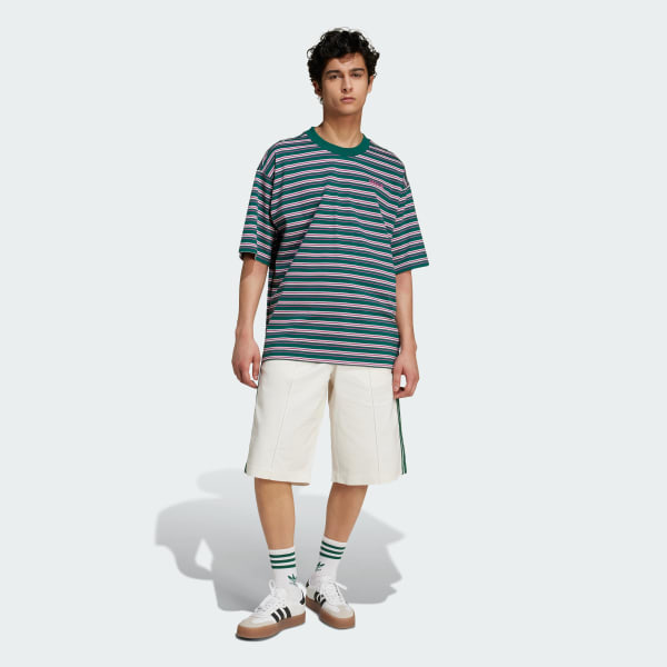 MAKE YOUR DAY tシャツ 後ろストライプ半袖Tシャツ80〜140cm