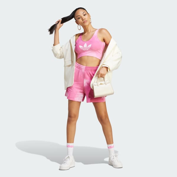 Rosa Top Deportivo Color Fade