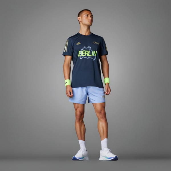 adidas BMW Berlin Marathon 2024 Event Tee Blue adidas Finland