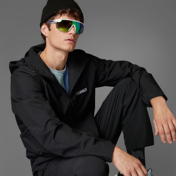 Black Multi Essentials 2L Rain Jacket