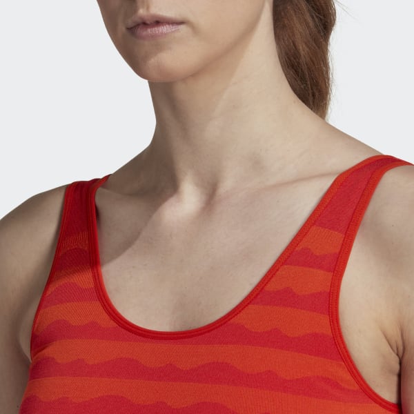 Laranja Sutiã de Sustentação Ligeira AEROKNIT Marimekko