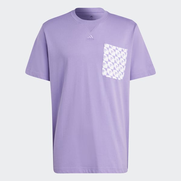 Purple ALL SZN x Logomania Tee