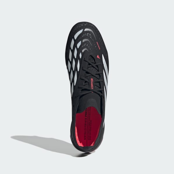 Zwart PREDATOR ELITE Soft Ground Football Boots