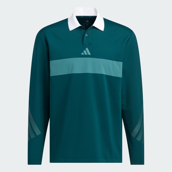 Green Polo Shirt Long Sleeve