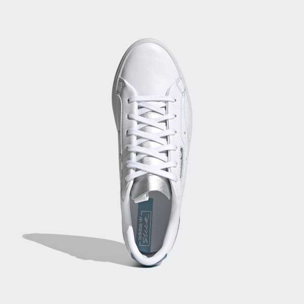 White adidas Sleek Shoes KYR44