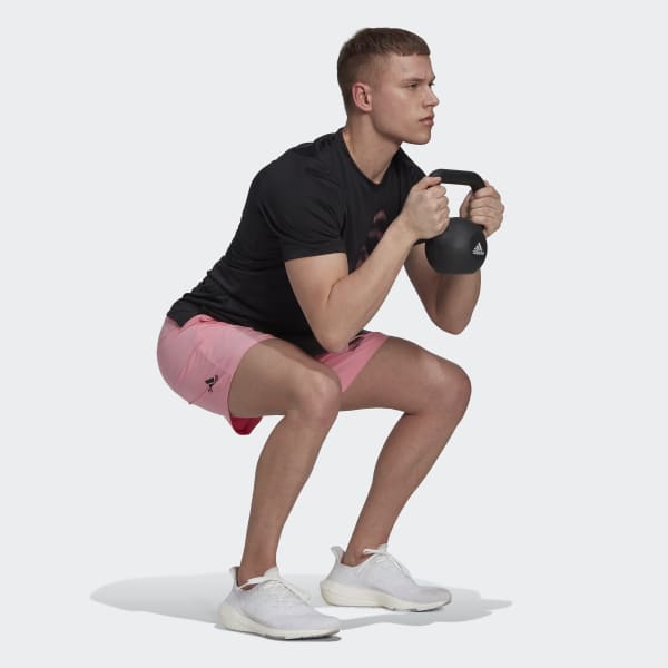 Roze Train Icons Graphic Training Short RF604