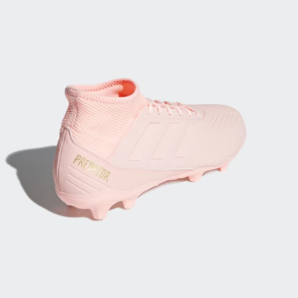 predator 18.3 firm ground boots pink