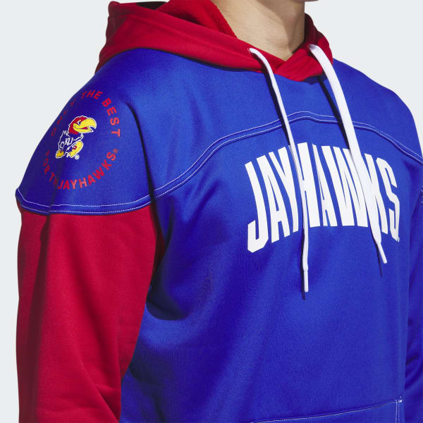 Blue Jayhawks Stadium Pullover Hoodie