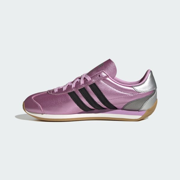 靴 Country OG adidas Adidas Country OG W Sneaker Core Black, Off White & Blue