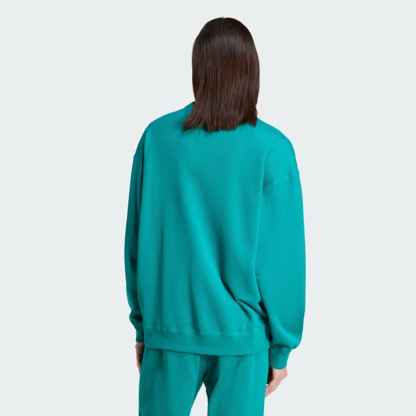 Gronn EQT Reflective Crewneck Genser