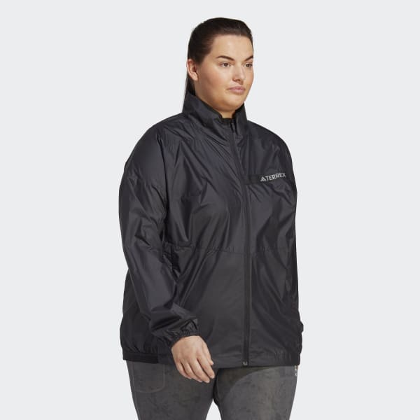 cerná Bunda Terrex Multi Wind (plus size)
