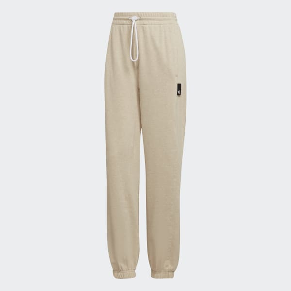 bézová Tepláky adidas Sportswear Studio Lounge Summer
