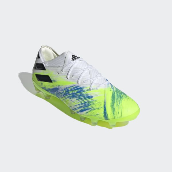 adidas Nemeziz 19.1 Artificial Grass Boots - White | adidas UK