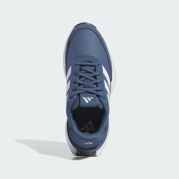Adidas blue golf shoes clearance