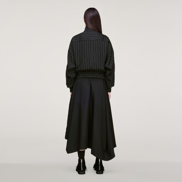 cerná BLŮZA Y-3 PINSTRIPE SPORT UNIFORM