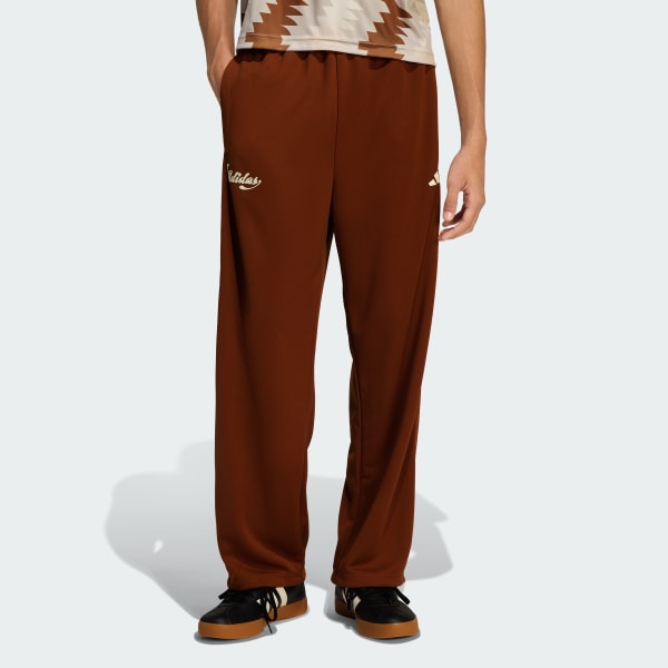 Brown HOUSE OF TIRO X COMMON GOAL PANTS