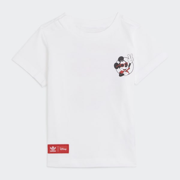 White Disney Mickey and Friends T-Shirt VX952