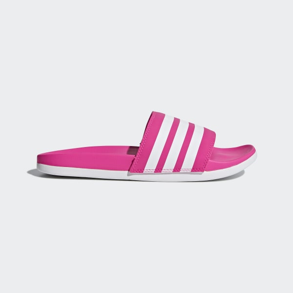 adidas slides pink and black