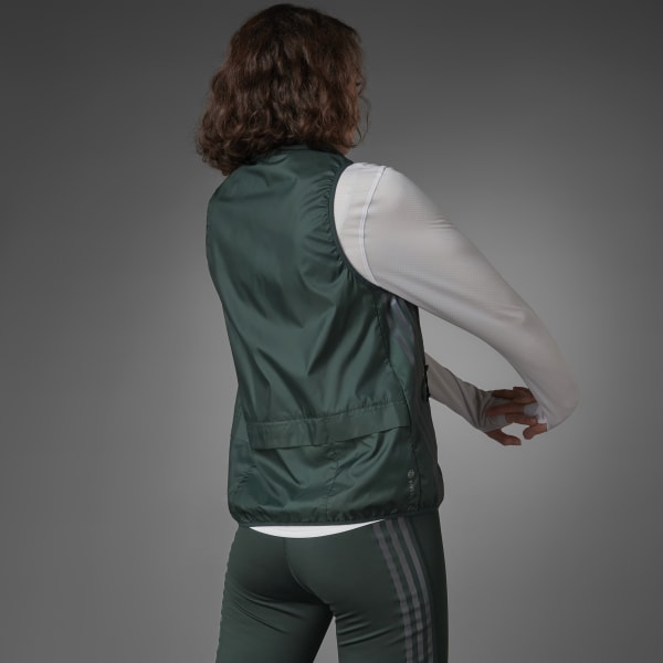 Gronn Run Icon 3-Stripes Running Wind Vest