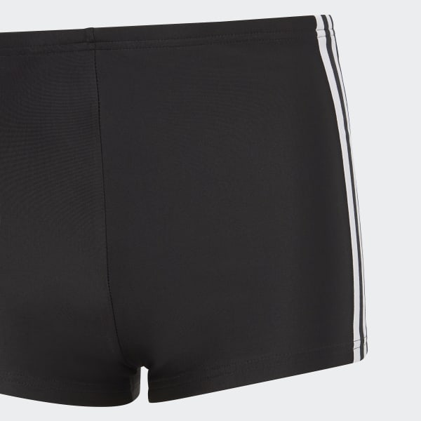 cerná Plavecké boxerky Classic 3-Stripes