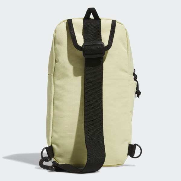 adidas Utility 4 Sling Bag - Yellow | Free Shipping with