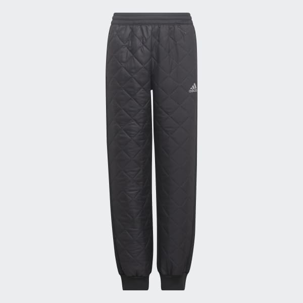Black FTRE Quilted Winter Pants KS157