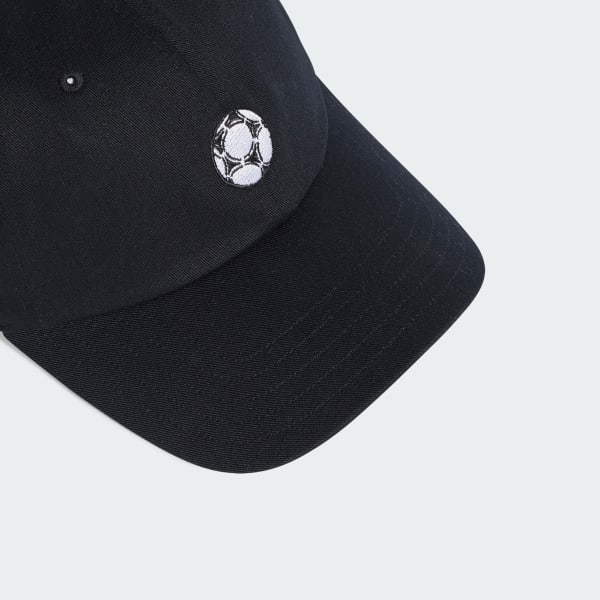 สีดำ หมวกแก๊ปฟุตบอล