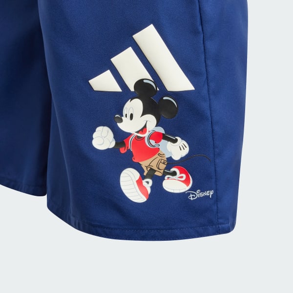 Blue ADIDAS X DISNEY MICKEY & FRIENDS SWIM SHORTS 5 INCH