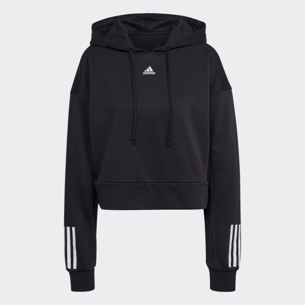 Negro W FT CRO HOODIE ENM22