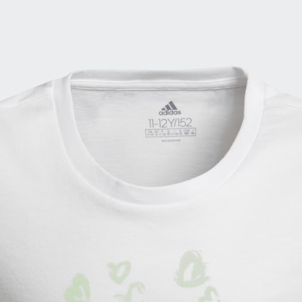 Λευκό Graphic T-Shirt