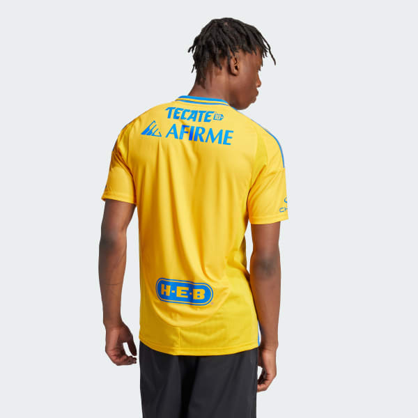 adidas Tigres UANL 24/25 Home Jersey - Yellow | Free