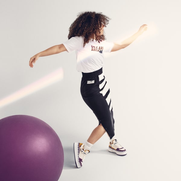 Zapatillas Triple Platforum Lo Girls Are Awesome Blanco adidas