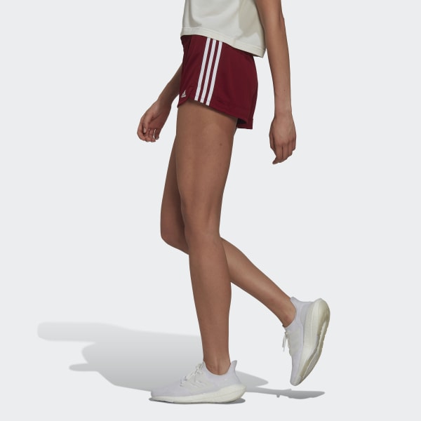 Bordeaux Short Pacer 3-Stripes Knit FSM77