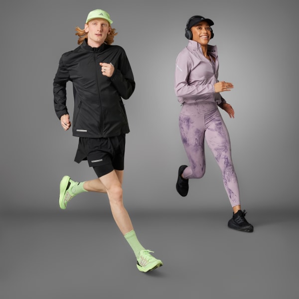 Preto Jaqueta Estampa Corrida Ultimate adidas